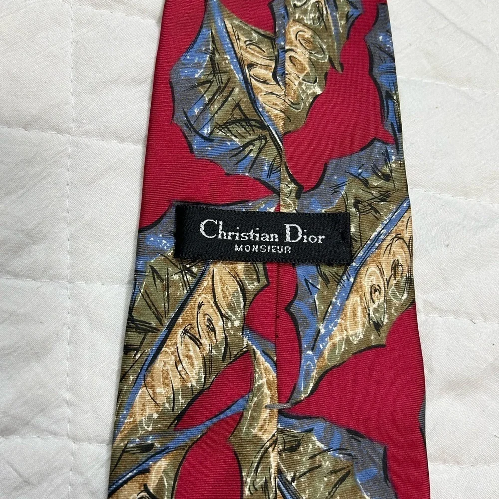Dior vibrant patterned